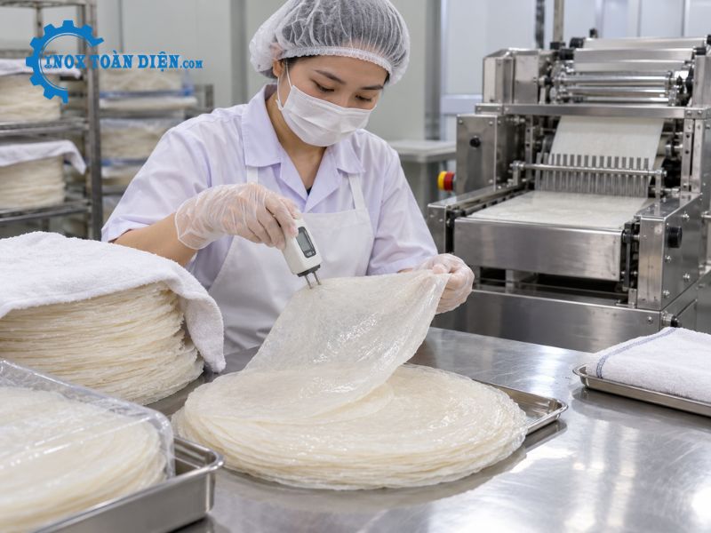 Máy cắt bánh tráng phơi sương
