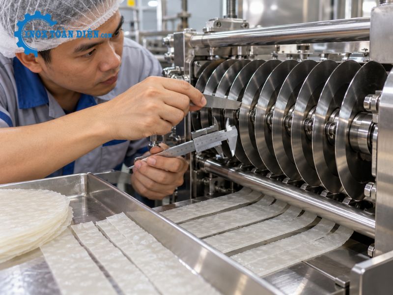 Máy cắt bánh tráng phơi sương