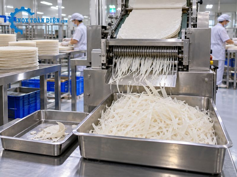 Máy cắt sợi bánh rìa
