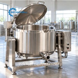 Nồi nấu gia nhiệt 3 lớp